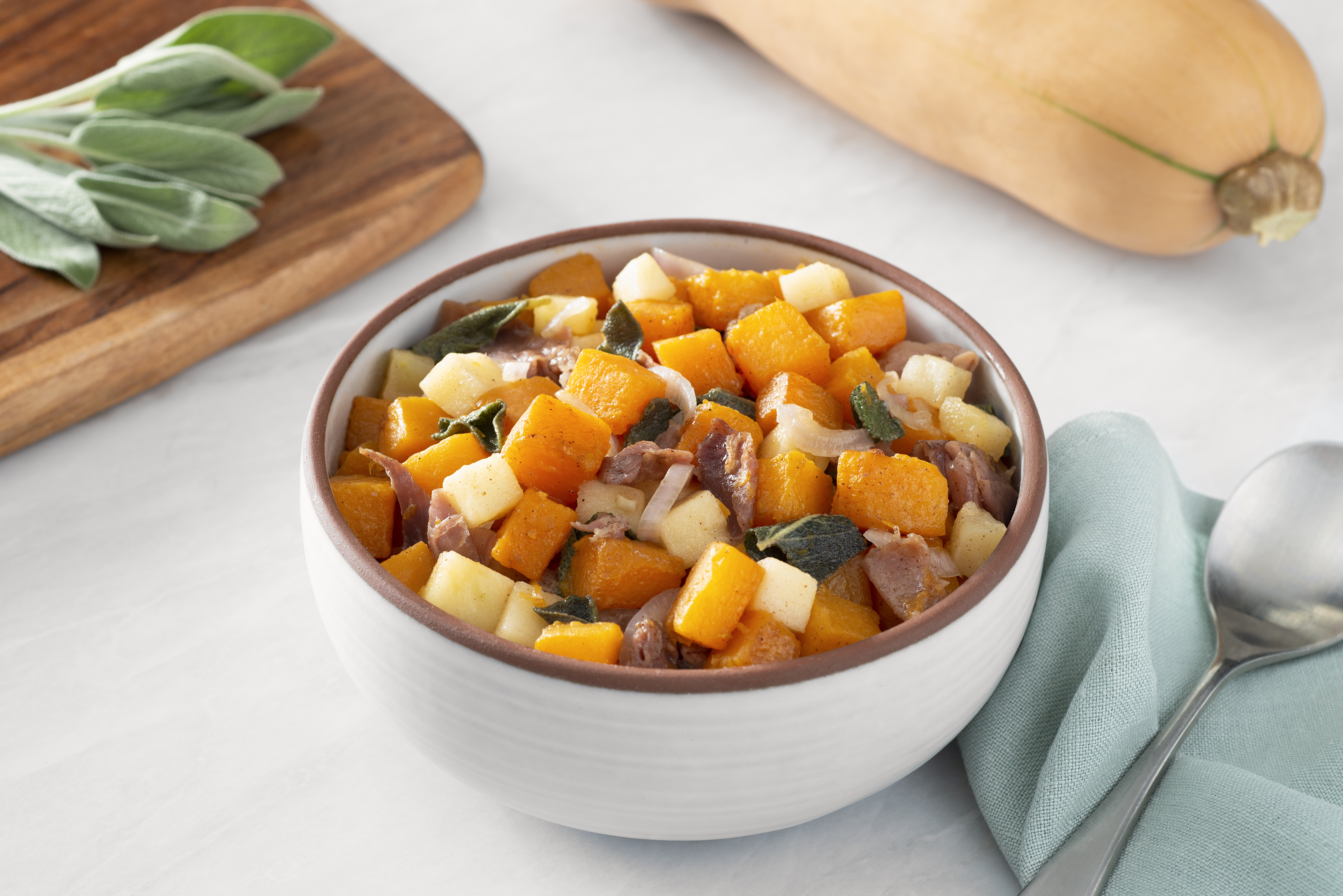 Steamed Autumn Butternut Squash